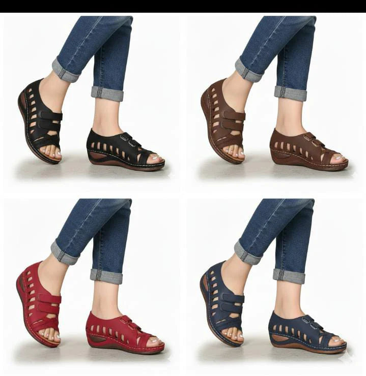 Women's Wedge Cutout Sandal"
