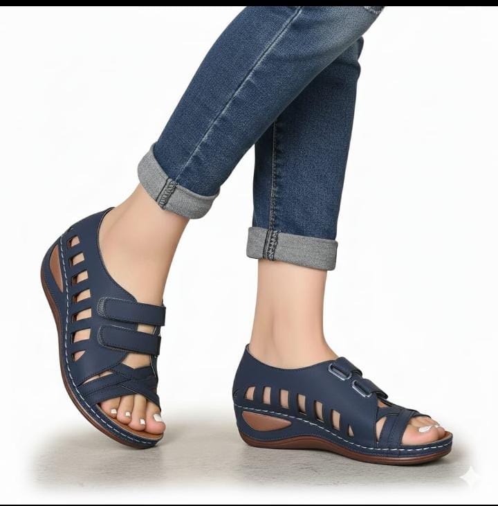 Women's Wedge Cutout Sandal"