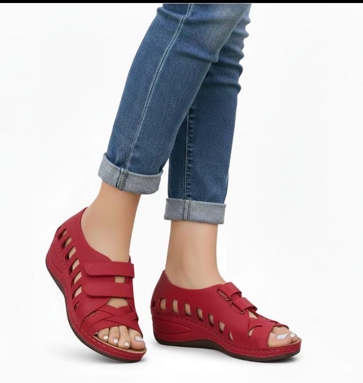 Women's Wedge Cutout Sandal"