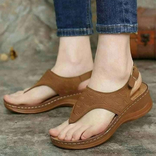 Women's Comfort Platform Wedge Sandals