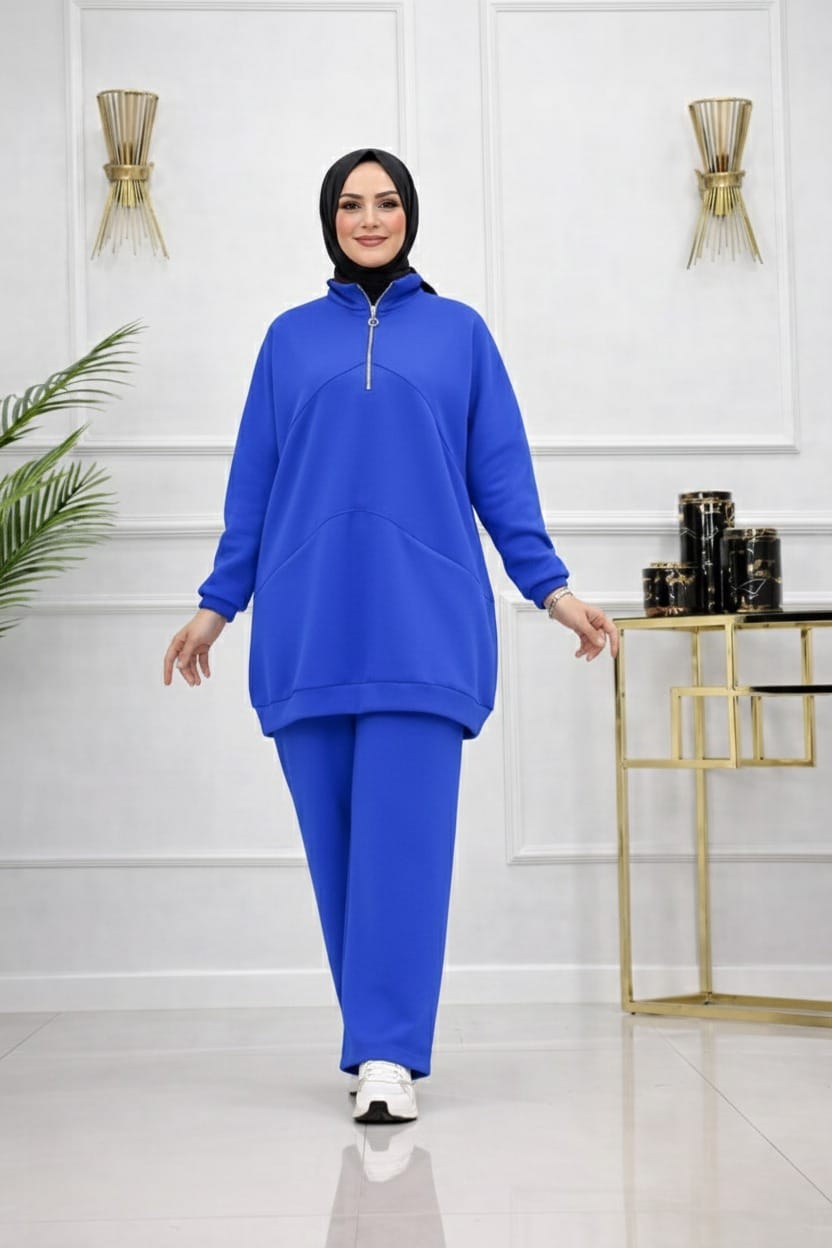 2-Piece Mustard Yellow Winter Tracksuit